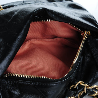 Chanel Calfskin Quilted Baluchon Black 8 of 10