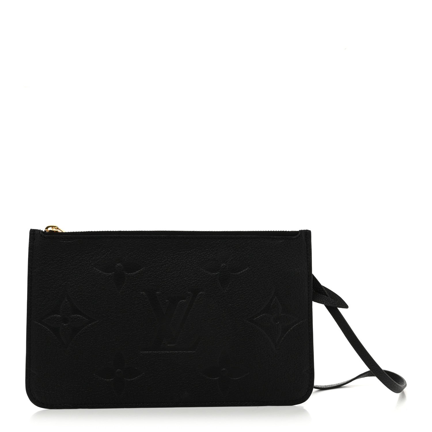 Louis Vuitton Empreinte Monogram Giant Neverfull MM Pochette Black 1 of 7