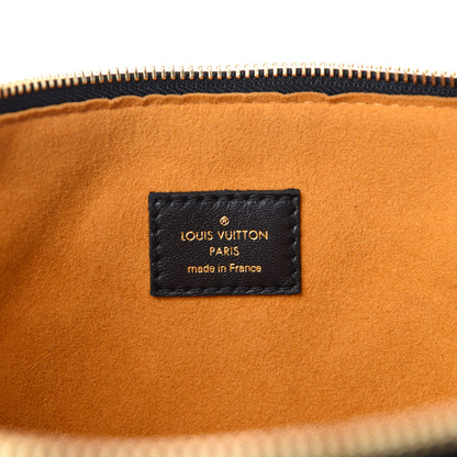 Louis Vuitton Lambskin Embossed Monogram Coussin MM Black 8 of 10
