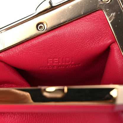Fendi Shiny Nappa Nano Fendi First Bag Charm Lampone 6 of 9