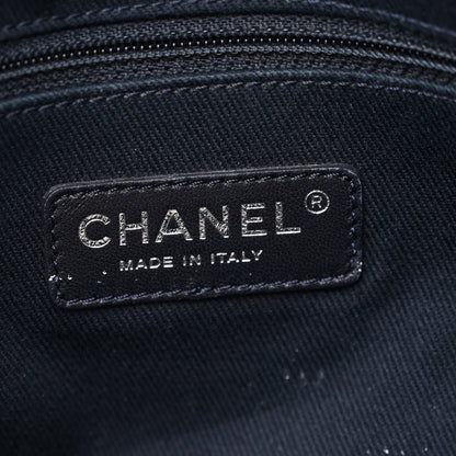 Chanel Denim Large Shopping Tote Blue 7 of 12
