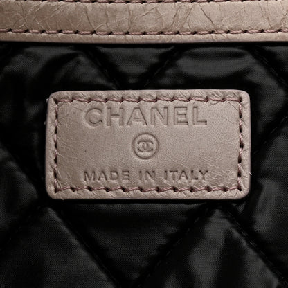Chanel Calfskin Medium Je Ne Suis Pas En Solde Pouch Clutch Light Pink 6 of 7