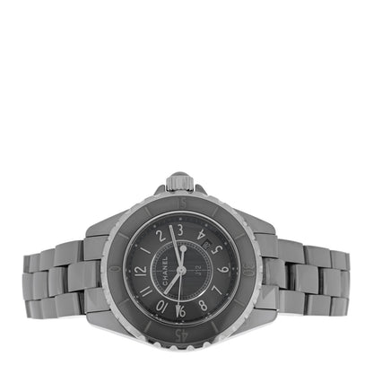 Chanel Titanium Ceramic 33mm J12 Chromatic Quartz Watch 2 of 4