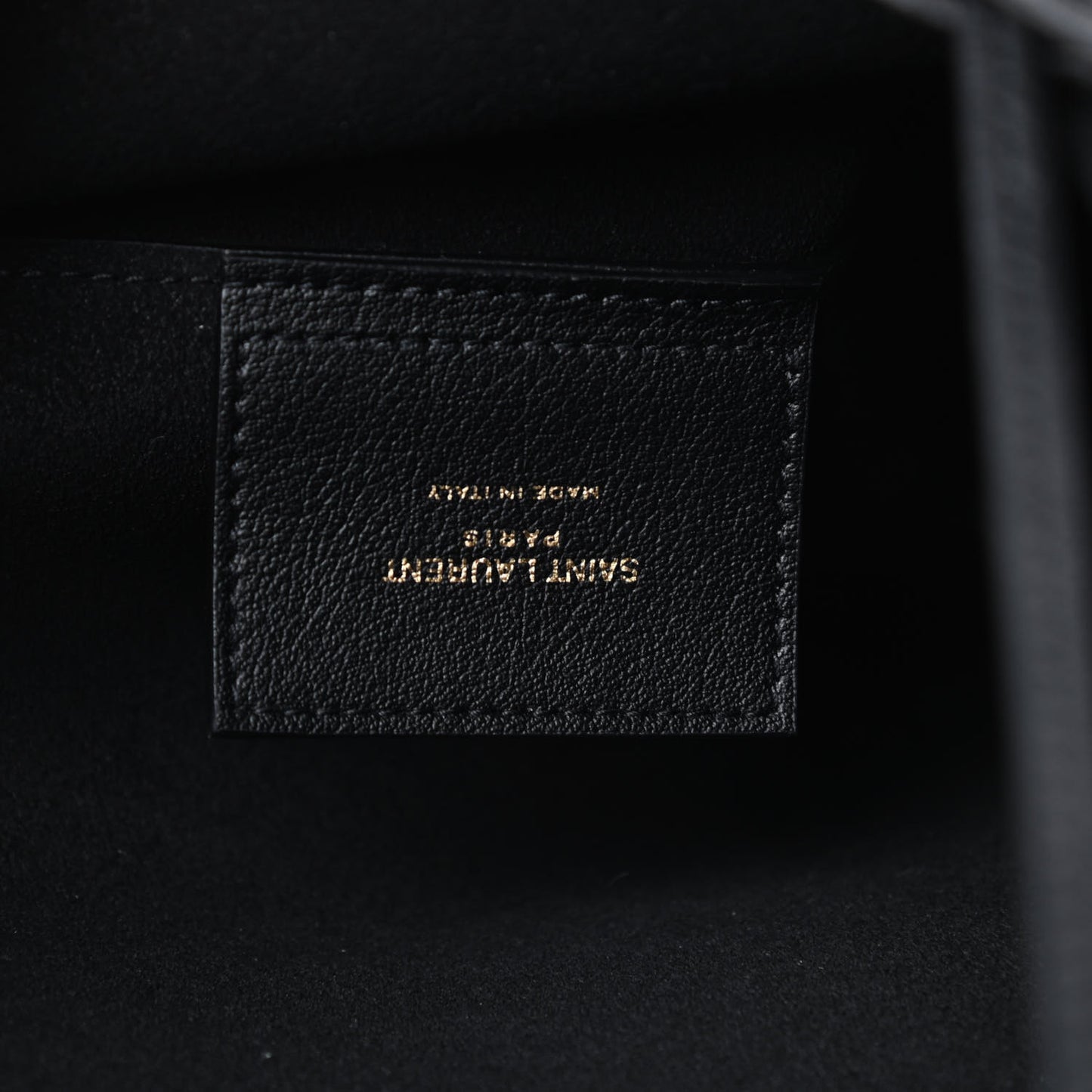 Calfskin Large Shopping Tote Black