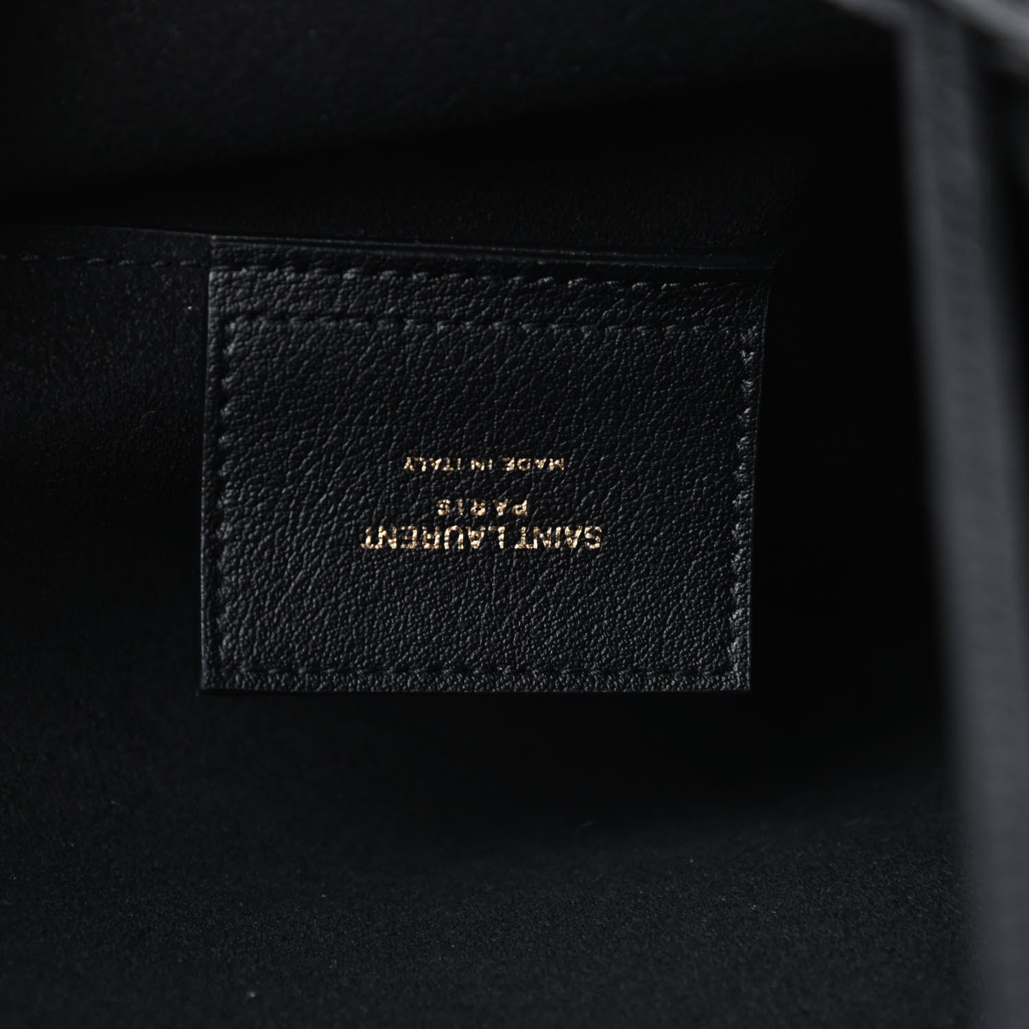 Saint Laurent Calfskin Large Shopping Tote Black 7 of 11
