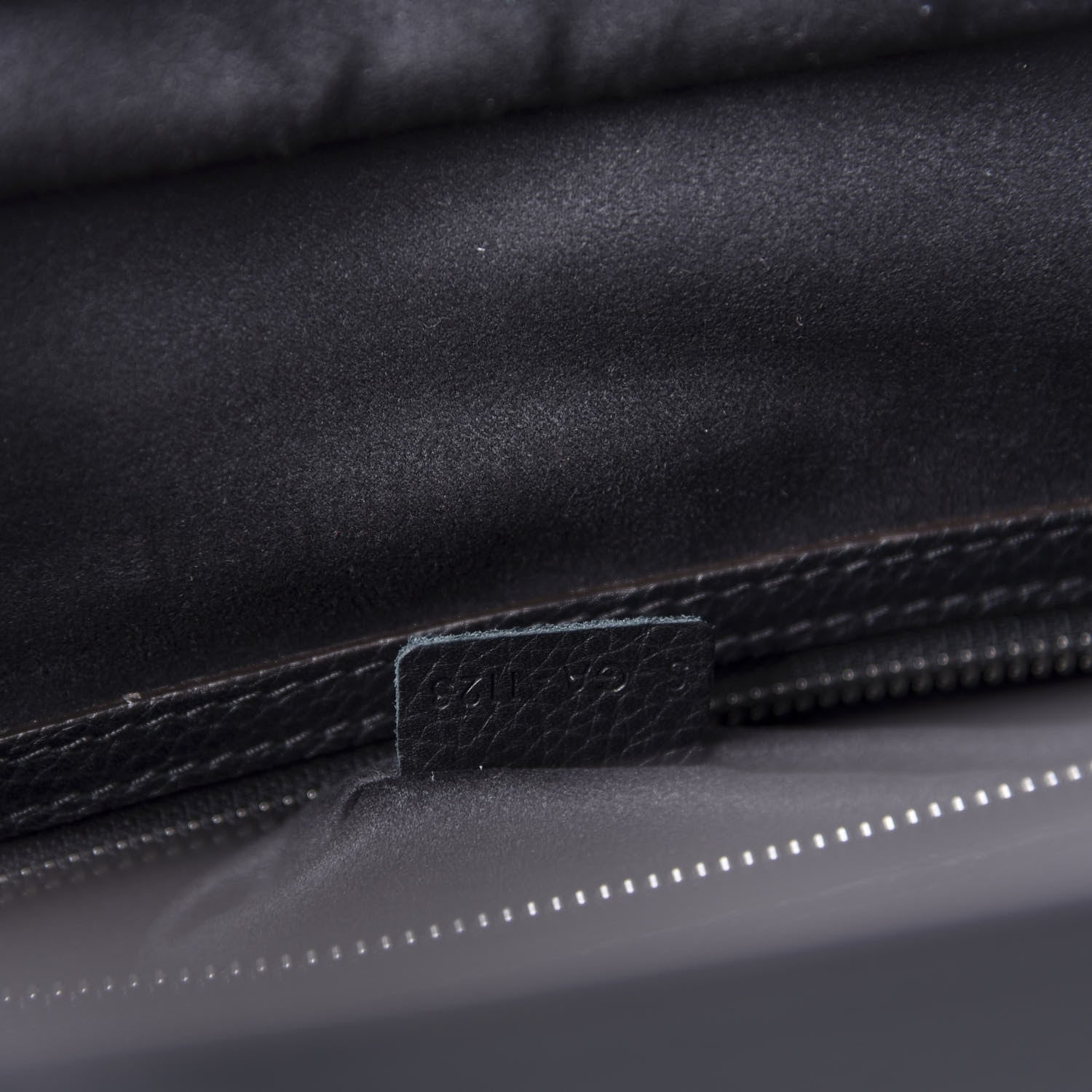 Celine Drummed Calfskin Mini Luggage Black 9 of 10
