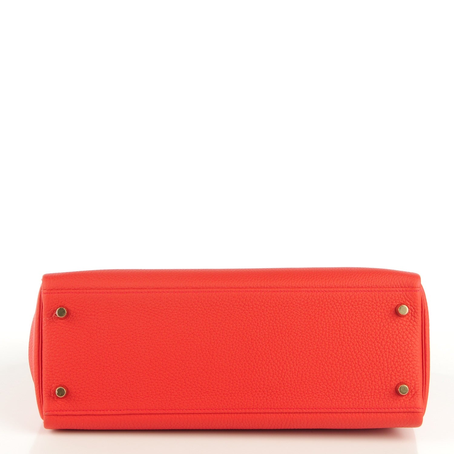 Hermes Togo Kelly Retourne 32 Geranium 7 of 19