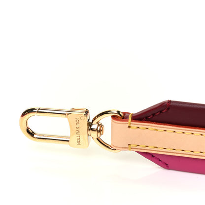 Louis Vuitton Calfskin Cluny BB Shoulder Strap Bordeaux Fuchsia 3 of 3