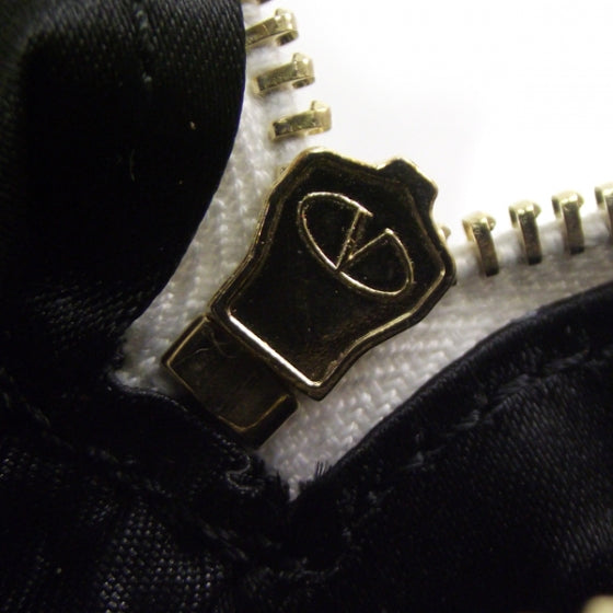 Valentino Garavani Leather Rosette Small Chain Strap Bag White 7 of 8
