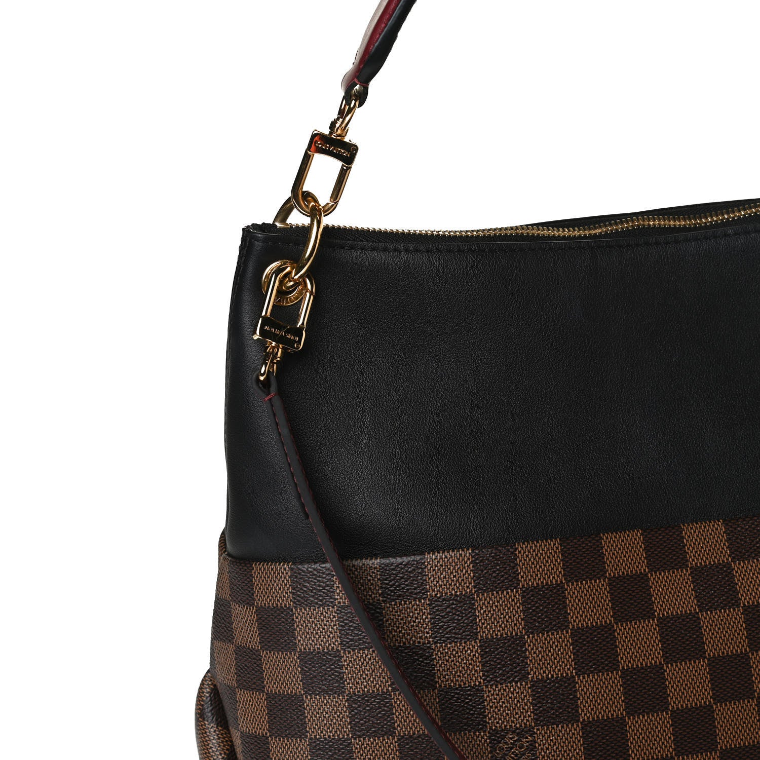 Louis Vuitton Damier Ebene Calfskin Maida Black 11 of 24