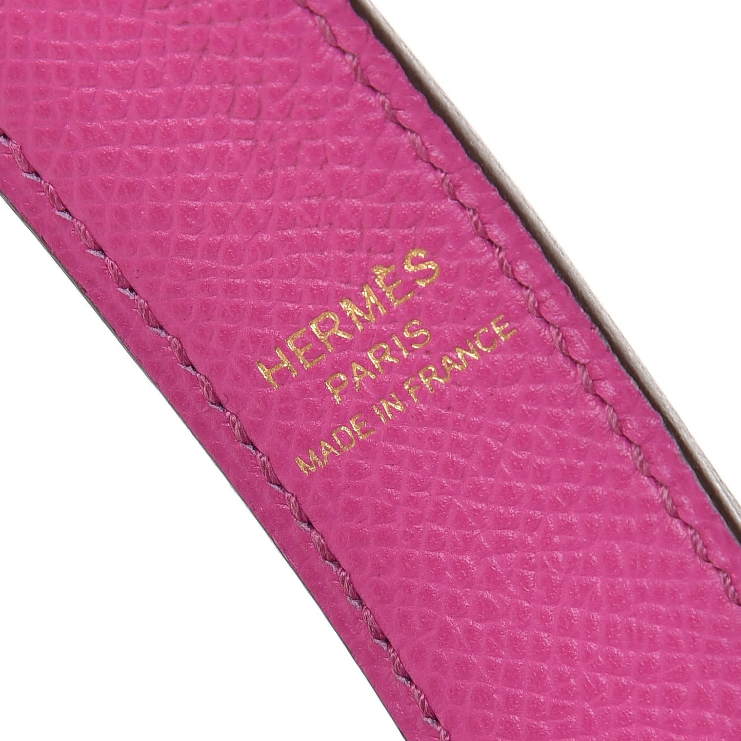 Epsom 25mm Tressage Shoulder Strap Magnolia Bleu Saphir Craie