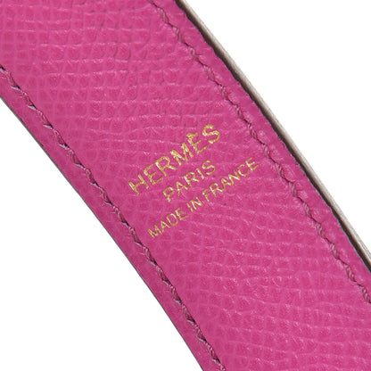 Hermes Epsom 25mm Tressage Shoulder Strap Magnolia Bleu Saphir Craie 3 of 5