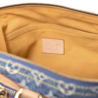 Louis Vuitton Monogram Denim Neo Speedy Blue 9 of 11