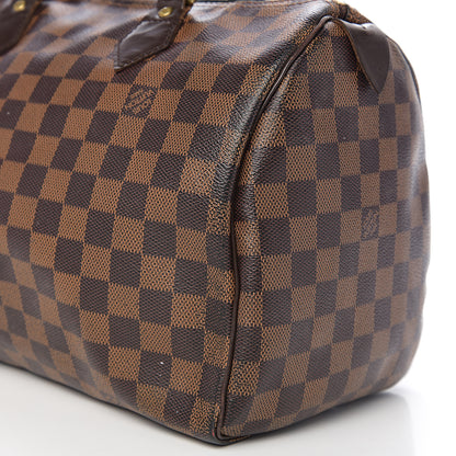 Louis Vuitton Damier Ebene Speedy 30 19 of 23