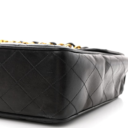 Chanel Lambskin Quilted XL Jumbo Single Flap Black 11 of 16