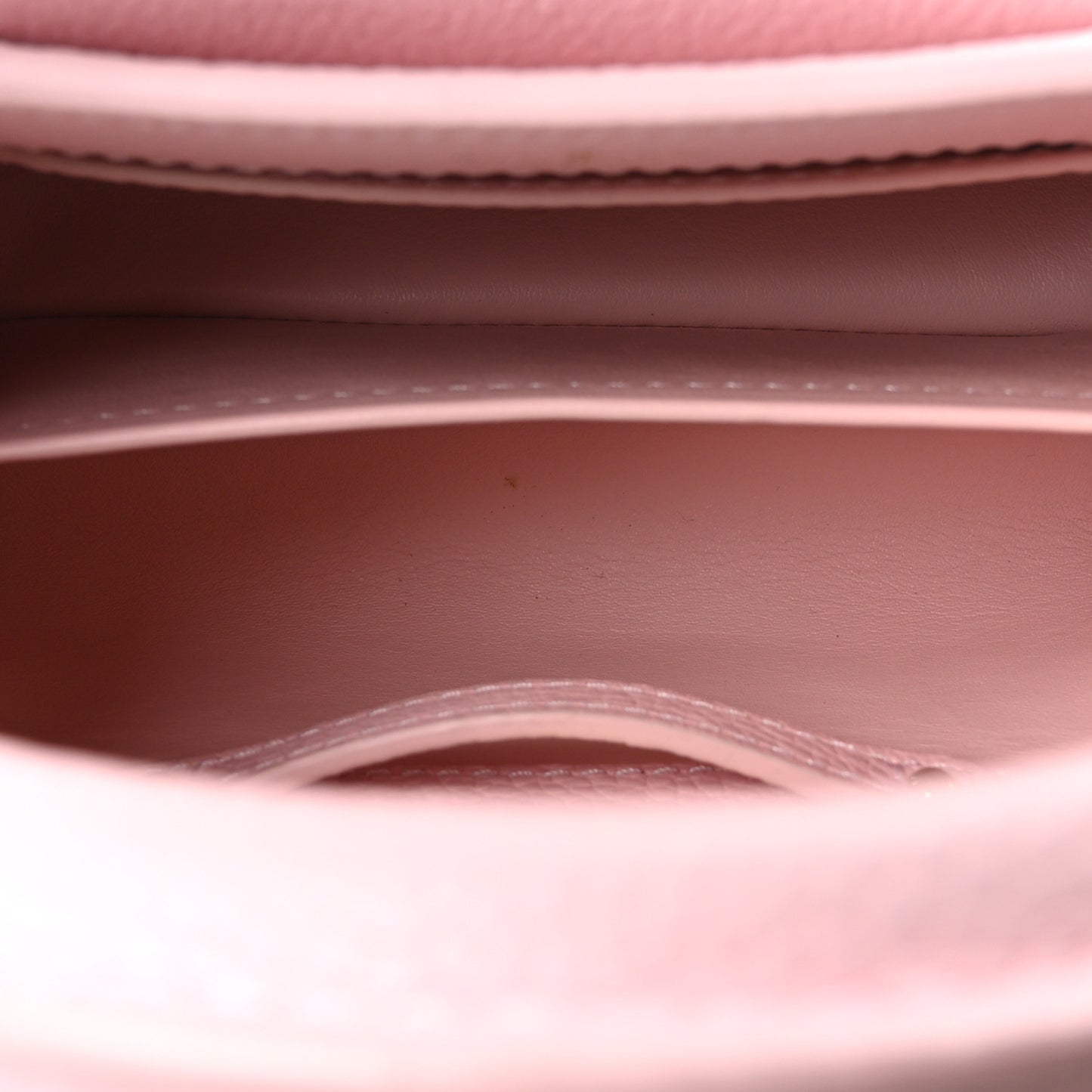 Taurillon Marble Capucines Mini Pink