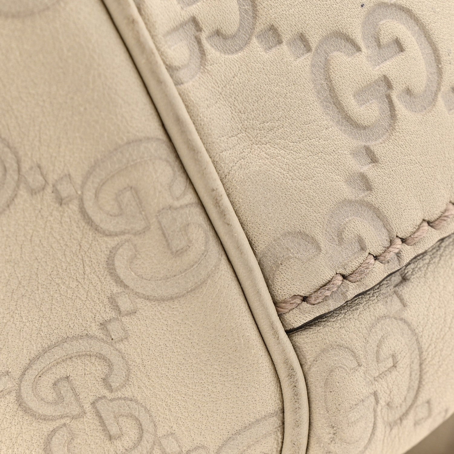 Gucci Guccissima Medium Sukey Tote Mystic White 12 of 15