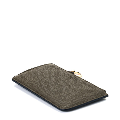 Fendi Cuoio Romano Vitello Grace Key Case Pouch Wood Avocado 8 of 8