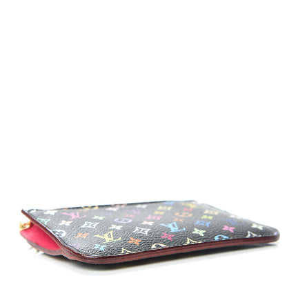Louis Vuitton Monogram Multicolor Key Pouch Black Grenade 4 of 8