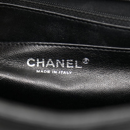 Chanel Caviar Quilted Jumbo Single Flap Black 7 of 11