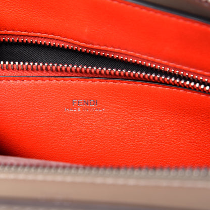 Fendi Vitello Baltico Dolce DotCom Satchel Tortora Papavero 11 of 26