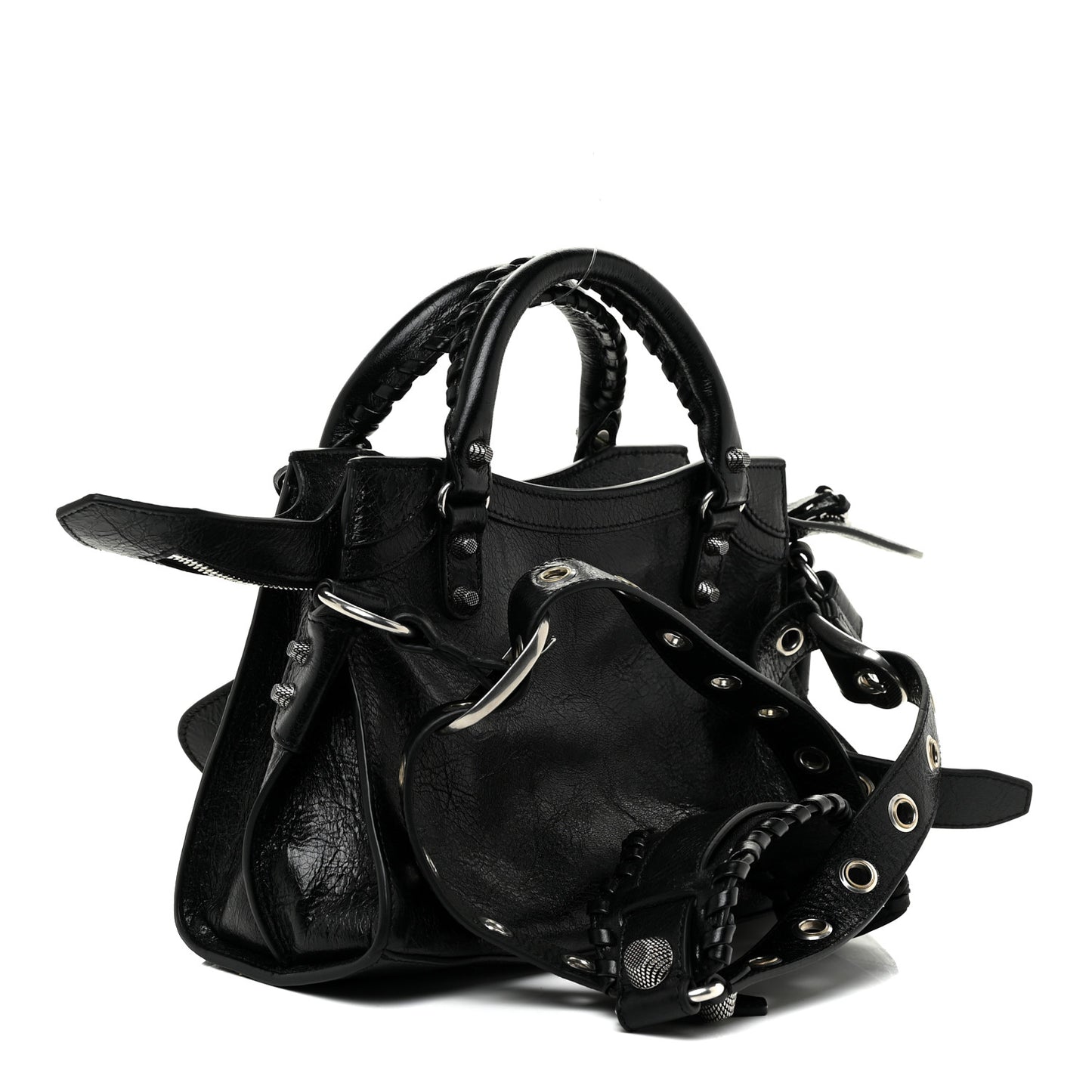 Agneau Arena Neo Cagole Handbag XS Black