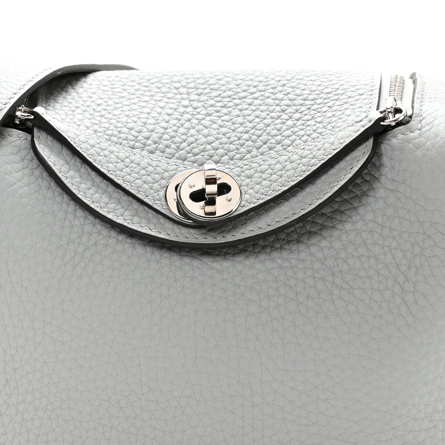Taurillon Clemence Mini Lindy 20 Bleu Glacier