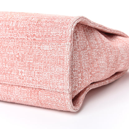 Chanel Canvas Small Deauville Tote Pink 9 of 9