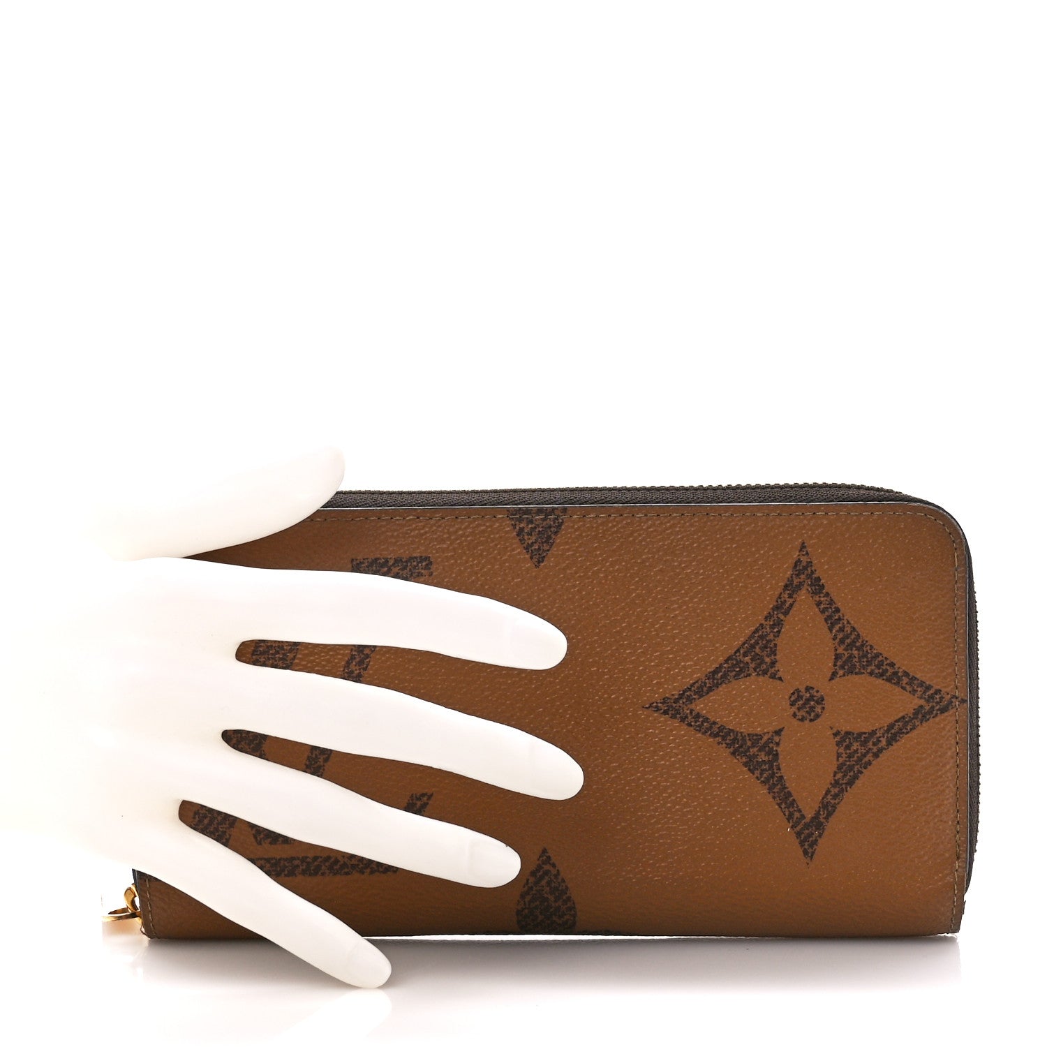 Louis Vuitton Reverse Monogram Giant Zippy Wallet 2 of 9