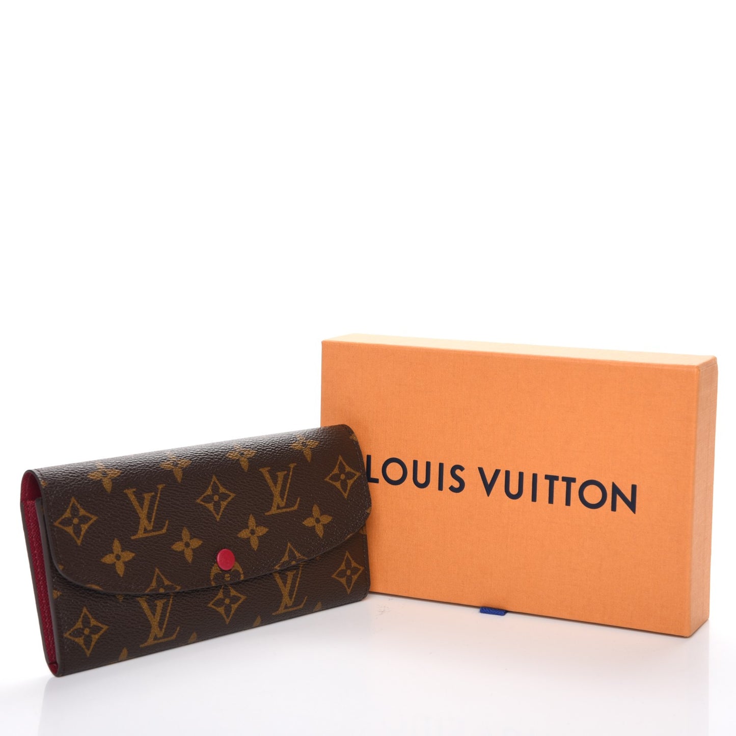 Monogram Emilie Wallet Fuchsia