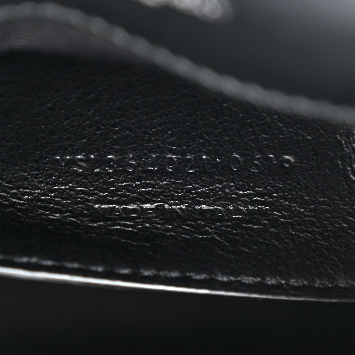 Saint Laurent Calfskin Star Print Medium Monogram Kate Satchel Black 7 of 10