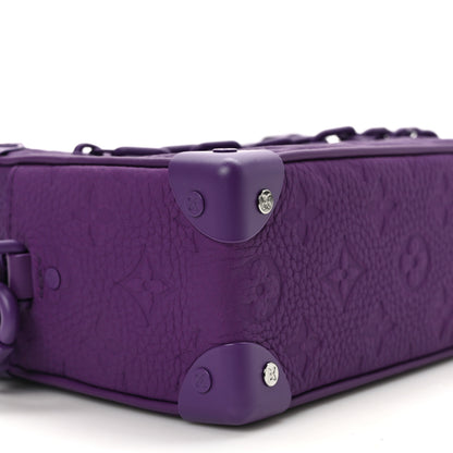 Louis Vuitton Taurillon Monogram Mini Soft Trunk Black Purple Night 8 of 11