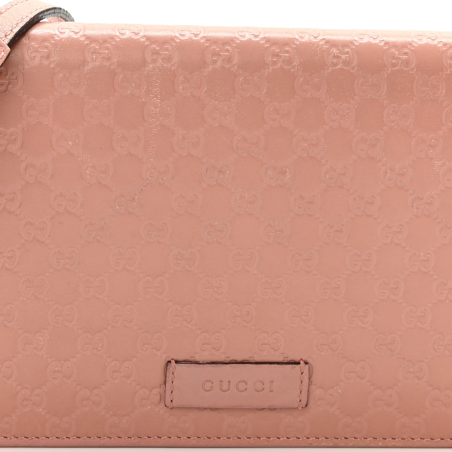 Gucci Microguccissima Crossbody Wallet Soft Pink 7 of 9