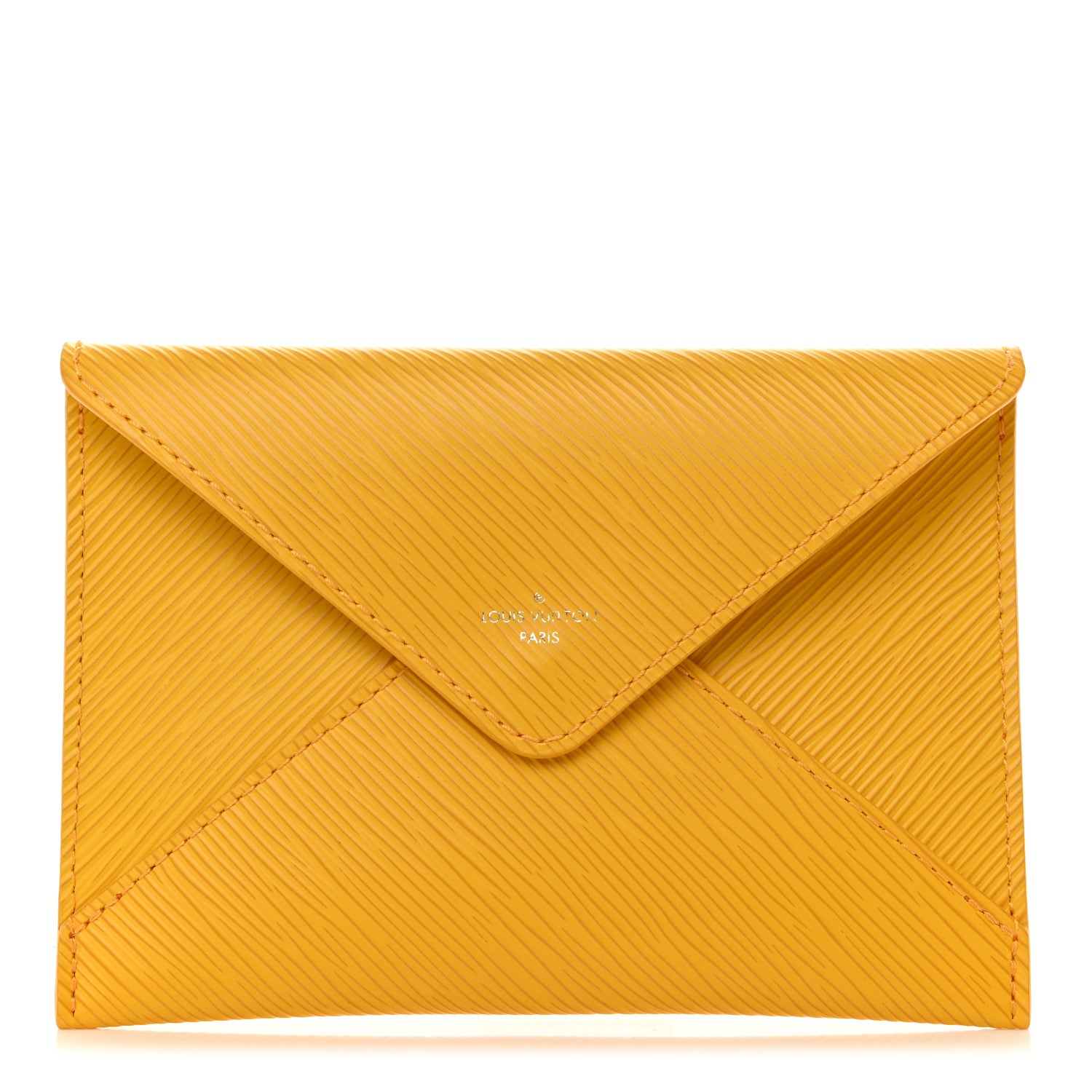 Louis Vuitton Epi Envelope Pouch Yellow 1 of 6