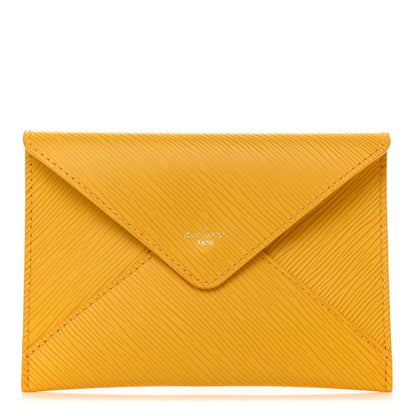 Louis Vuitton Epi Envelope Pouch Yellow 1 of 6