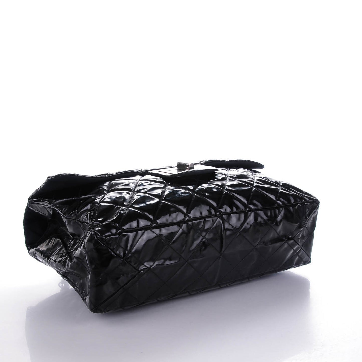 Vinyl Quilted XXL Reissue Flap Black