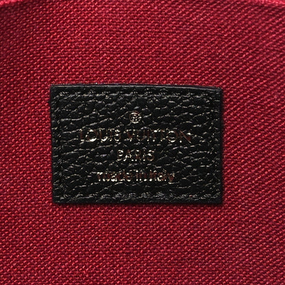 Louis Vuitton Empreinte Monogram Giant Felicie Pochette Black Beige 7 of 10