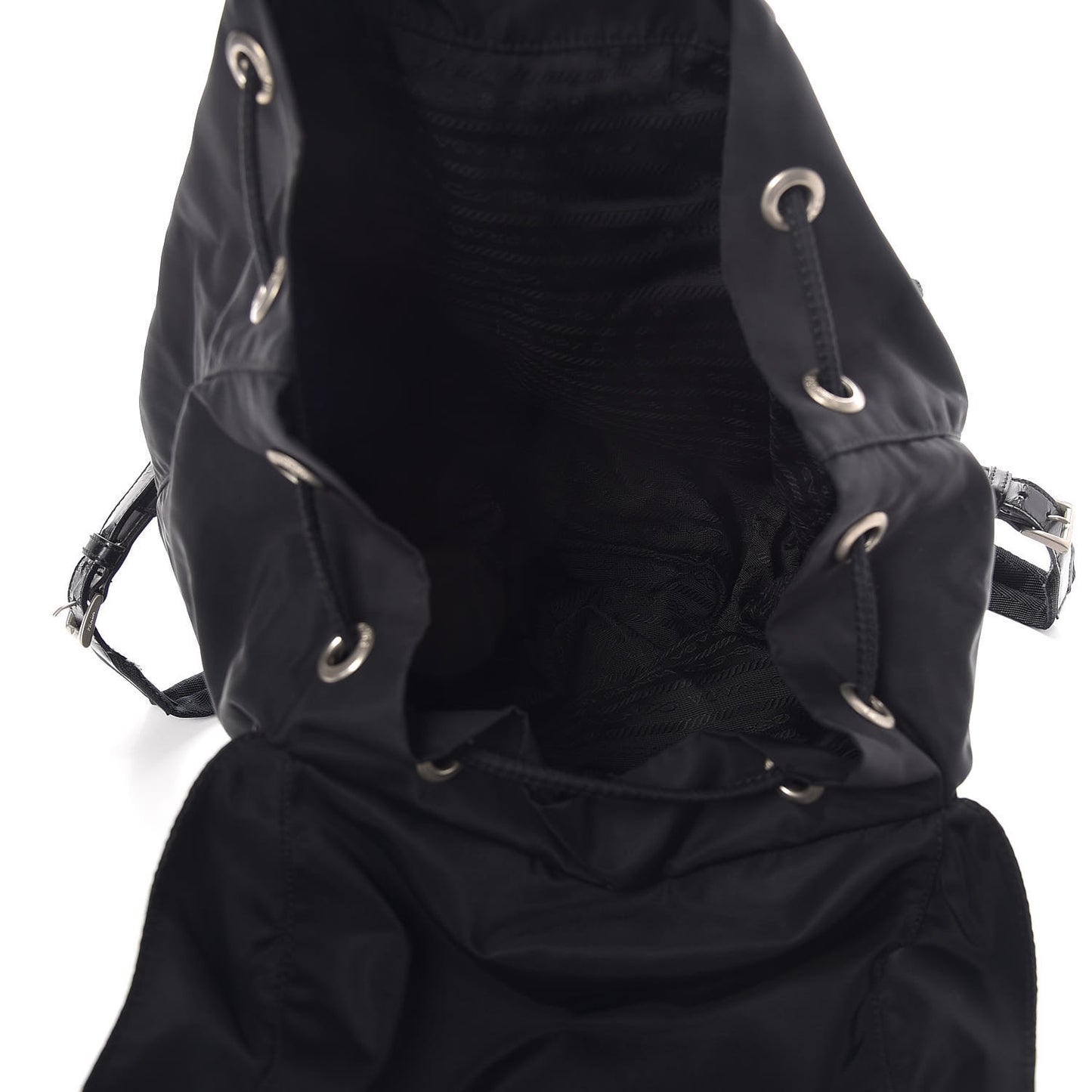Nylon Vela Medium Backpack Black