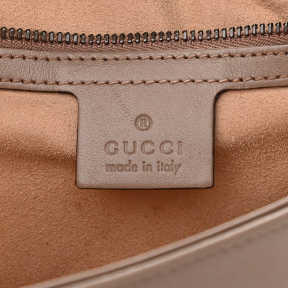 Gucci Calfskin Matelasse Medium GG Marmont Shoulder Bag Porcelain Rose 6 of 13