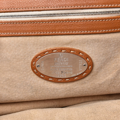 Fendi Calfskin Romano Selleria Adele 1328 Bag Brown 5 of 18