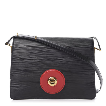 Louis Vuitton Epi Sac Friedland Black Red 1 of 20