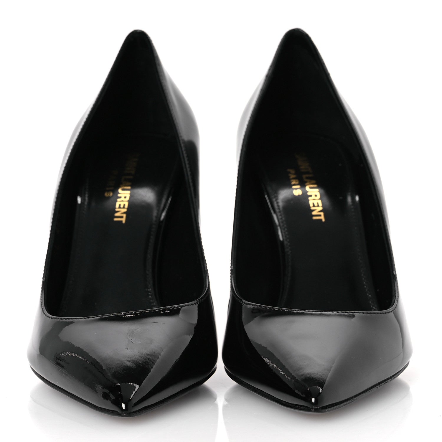 Saint Laurent Patent Opyum 85 Pumps 37 Black 3 of 12