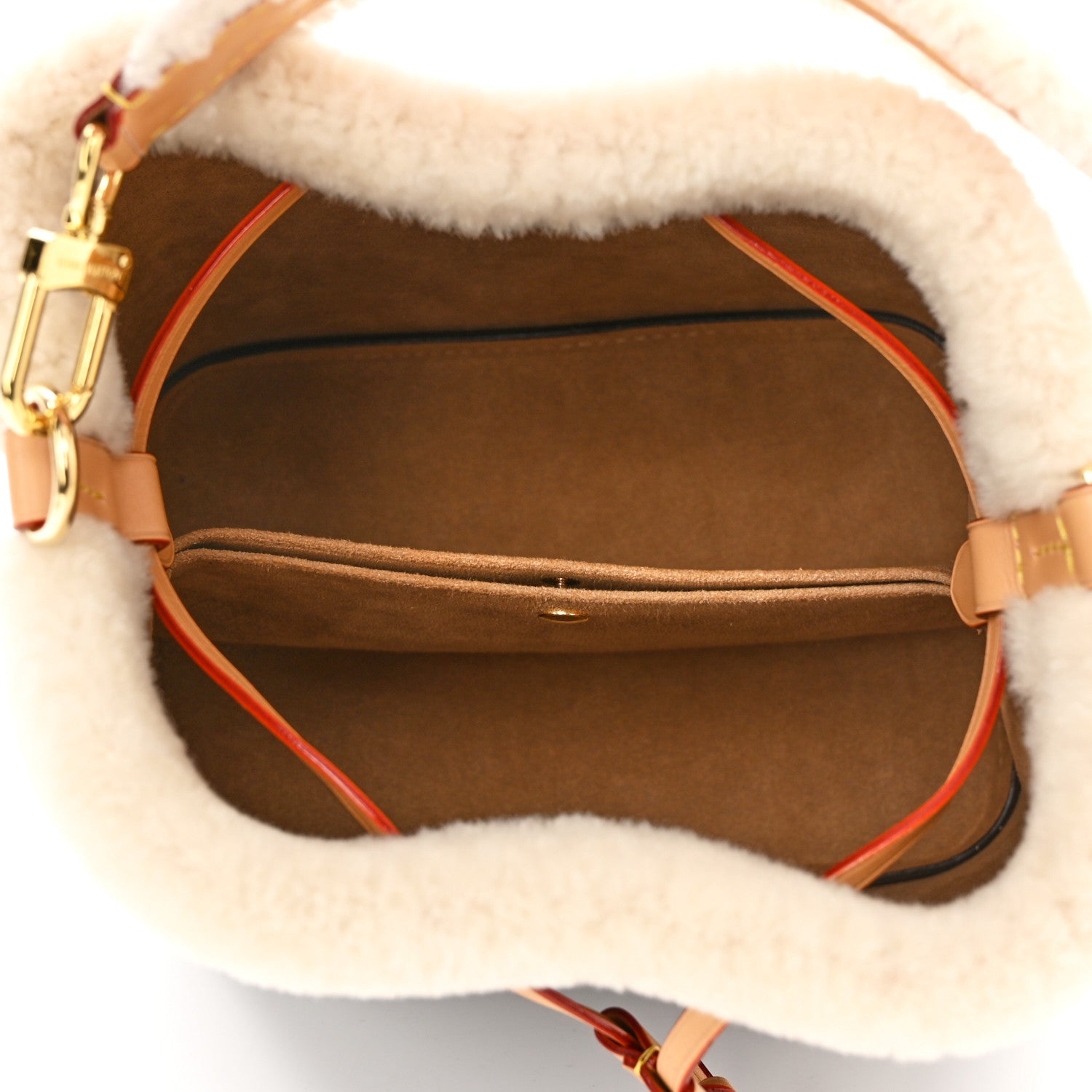 Louis Vuitton Monogram Shearling Cozygram Neonoe BB 5 of 10