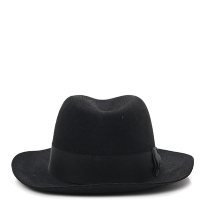 Hermes Rabbit Felt Hat Black 5 of 9