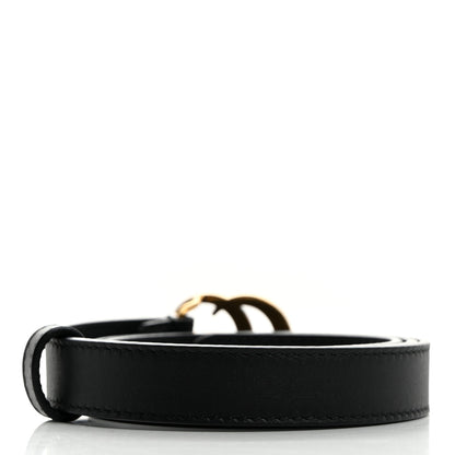Gucci Calfskin Double G 20mm Belt 70 28 Black 2 of 5