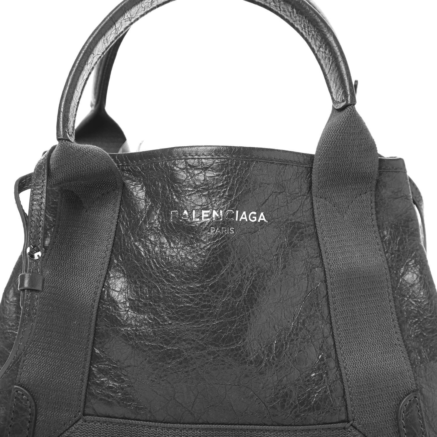 Agneau XS Cabas Tote Black Anthracite