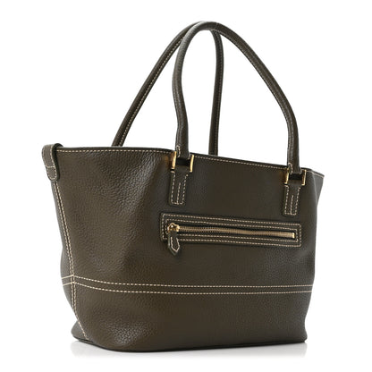 Loro Piana Odessa Mini Globe Shoulder Bag Green 3 of 9