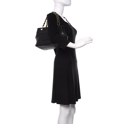 Chanel Caviar Quilted Petit Timeless Tote PTT Black 2 of 10