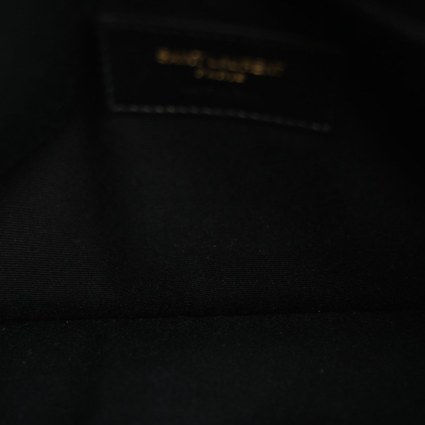 Grain De Poudre Uptown Pouch Black