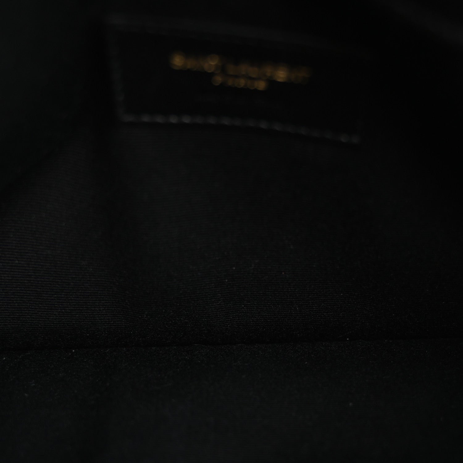 Saint Laurent Grain De Poudre Uptown Pouch Black 5 of 8